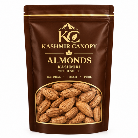 Premium Kashmiri Mamra Almonds  In Shell